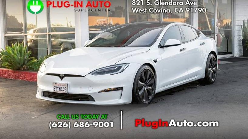 TESLA MODEL S 2021 5YJSA1E62MF453407 image